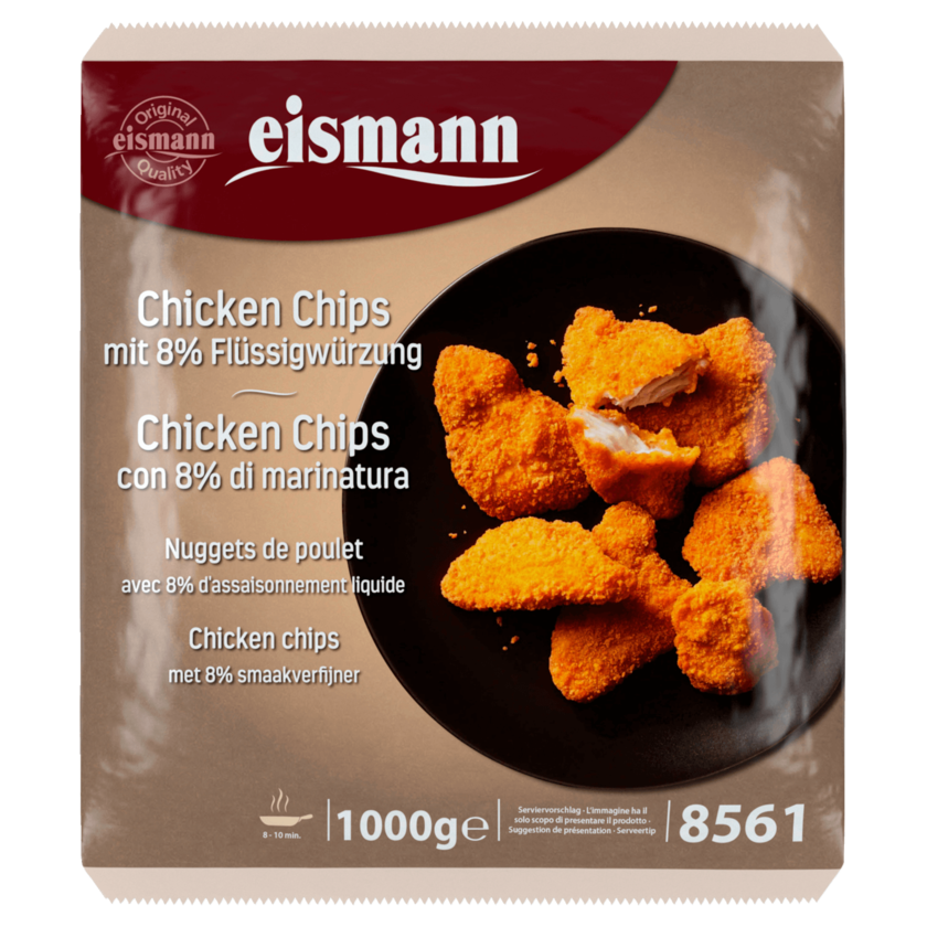 Eismann Chicken Chips 1kg
